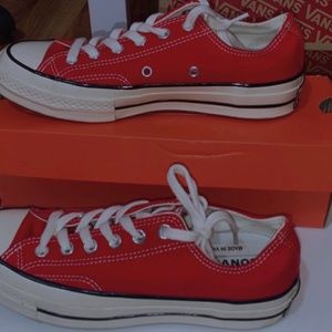 Red Converse Shoes
